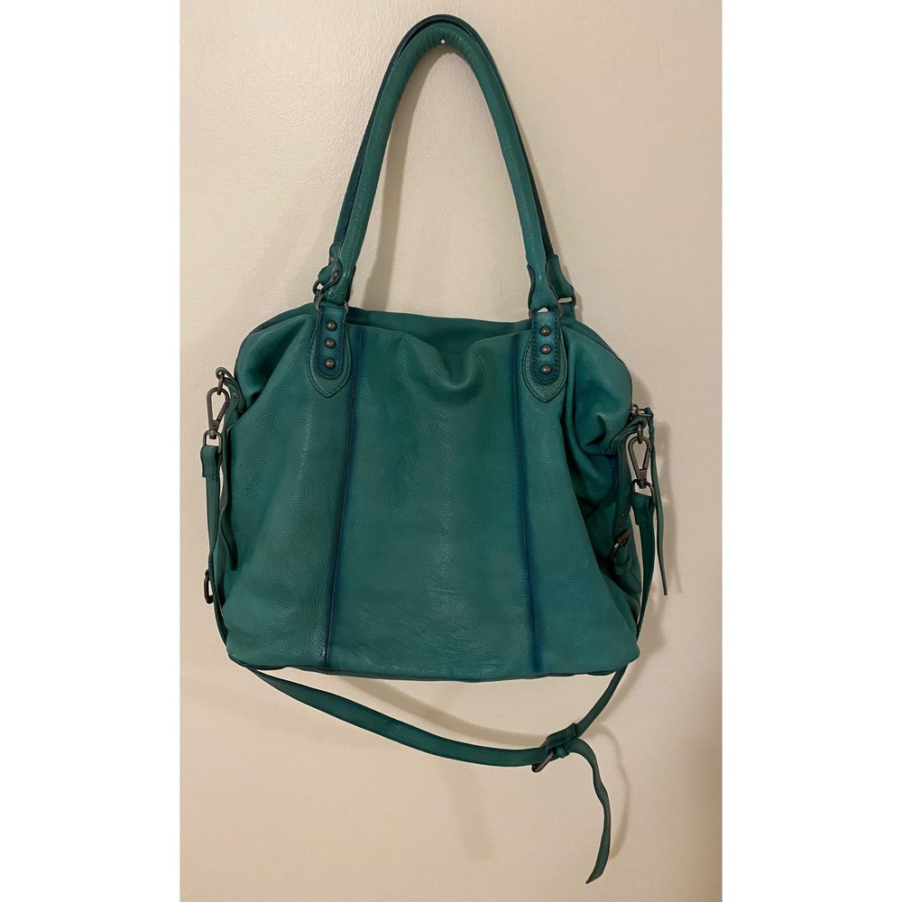 Free People Emerson Tote in Greenery - Picture 4 of 11